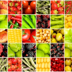Jigsaw puzzle: Fruit and vegetable