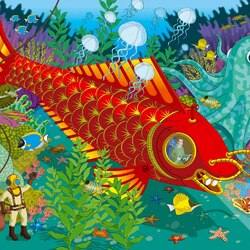 Jigsaw puzzle: Underwater fairy tale