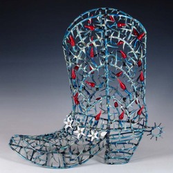 Jigsaw puzzle: Glass sculpture