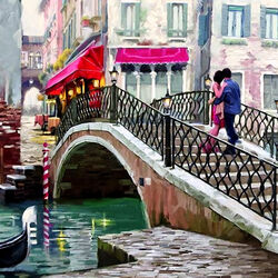 Jigsaw puzzle: My love is Venice