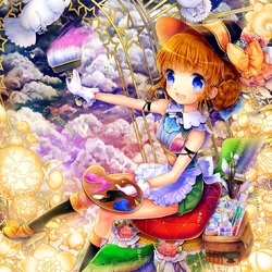 Jigsaw puzzle: Witch painting
