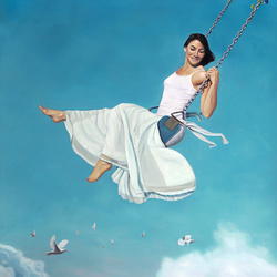 Jigsaw puzzle: Flying swing