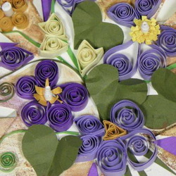 Jigsaw puzzle: Paper filigree (quilling)