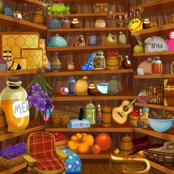 Jigsaw puzzle: In the pantry