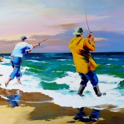 Jigsaw puzzle: Anglers