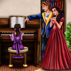 Jigsaw puzzle: Music lessons