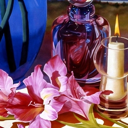 Jigsaw puzzle: Still life with a candle