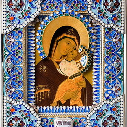 Jigsaw puzzle: Yaroslavl Icon of the Mother of God
