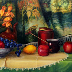 Jigsaw puzzle: Still life with autumn scent