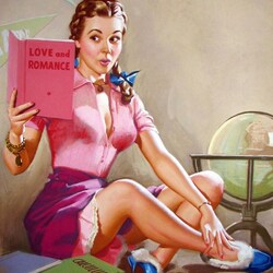 Jigsaw puzzle: Lover of novels