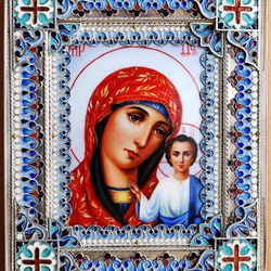 Jigsaw puzzle: Icon of the Kazan Mother of God