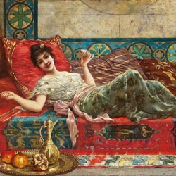 Jigsaw puzzle: In the harem