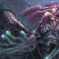 Jigsaw puzzle: Elven Valkyrie