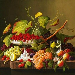 Jigsaw puzzle: Abundance of fruit