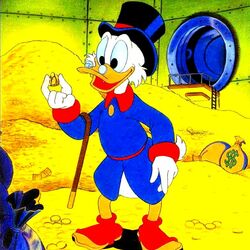 Jigsaw puzzle: Scrooge McDuck in his vault