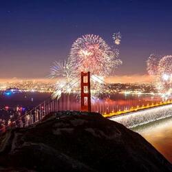 Jigsaw puzzle: Mystical Golden Gate Bridge (San Francisco)