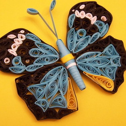 Jigsaw puzzle: Paper filigree (quilling)