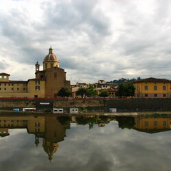 Jigsaw puzzle: Arno River. Florence