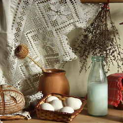 Jigsaw puzzle: Rustic still life