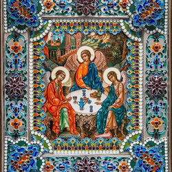 Jigsaw puzzle: Icon of the Holy Trinity