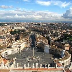 Jigsaw puzzle: View of St. Peter's Square