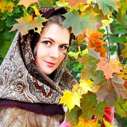 Jigsaw puzzle: Pavloposad shawl