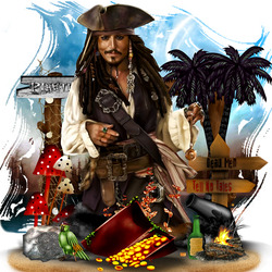 Jigsaw puzzle: Jack Sparrow
