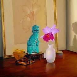 Jigsaw puzzle: Still life with a dragon