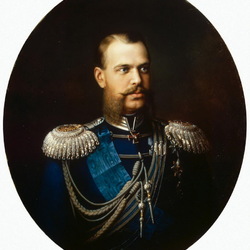 Jigsaw puzzle: Portrait of the Grand Duke Tsarevich Alexander Alexandrovich