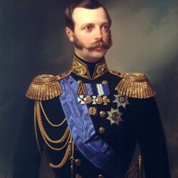 Jigsaw puzzle: Portrait of Emperor Alexander II