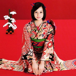 Jigsaw puzzle: Girl in japanese costume