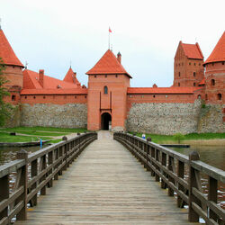 Jigsaw puzzle: Trakai castle