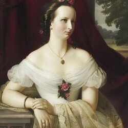 Jigsaw puzzle: Portrait of Juliana, Countess von Brockdorff