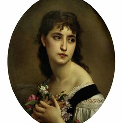 Jigsaw puzzle: Portrait of a young woman