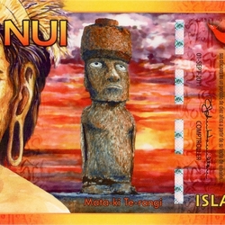 Jigsaw puzzle: Rongo - Easter Island money