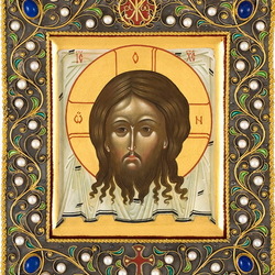Jigsaw puzzle: Icon of the Savior Not Made by Hands