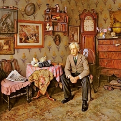 Jigsaw puzzle: Old man