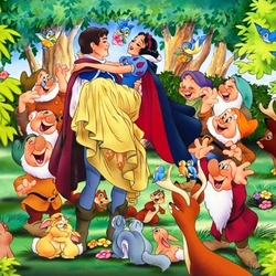 Jigsaw puzzle: Snow White and the Prince