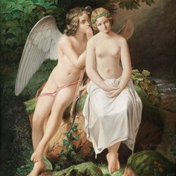 Jigsaw puzzle: Cupid and Psyche
