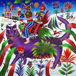 Jigsaw puzzle: Fabulous paintings by Yuri Gorbachev