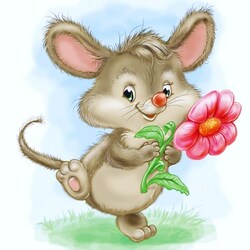 Jigsaw puzzle: Mouse