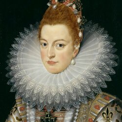 Jigsaw puzzle: Portrait of Isabella Clara Eugenia of Spain, Archduchess of Austria