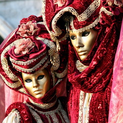 Jigsaw puzzle: Venetian masks