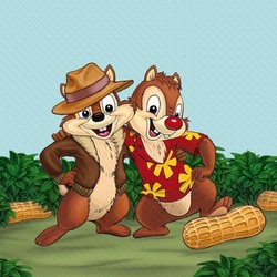 Jigsaw puzzle: Chip and Dale