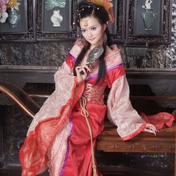 Jigsaw puzzle: Girl in chinese costume