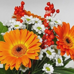 Jigsaw puzzle: flower composition
