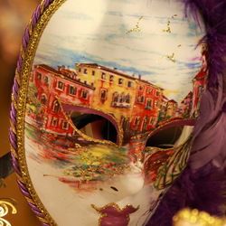 Jigsaw puzzle: venecian mask