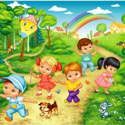 Jigsaw puzzle: It's fun to walk together