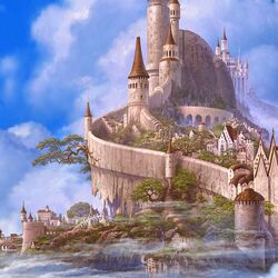 Jigsaw puzzle: Castle of the white dragon