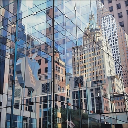 Jigsaw puzzle: City in reflection